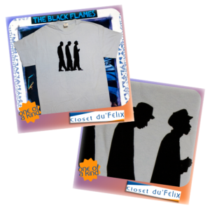 Black Flames- fan made shirt