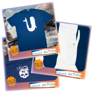 Nice Big Whale, Moby Dick on Dark Blue