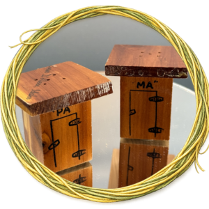 Ma and Pa Matching Outhouses From Coeur d'Alene, ID.