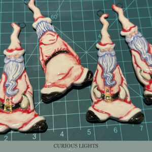Comfy Santa Ornaments