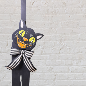 Halloween Cat, Tissue Paper Holder