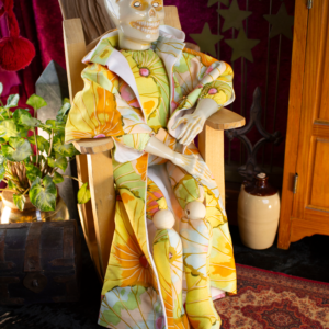 Flower Robe, Skeleton Character Doll