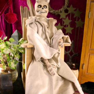 White Robe, Skeleton Character Doll